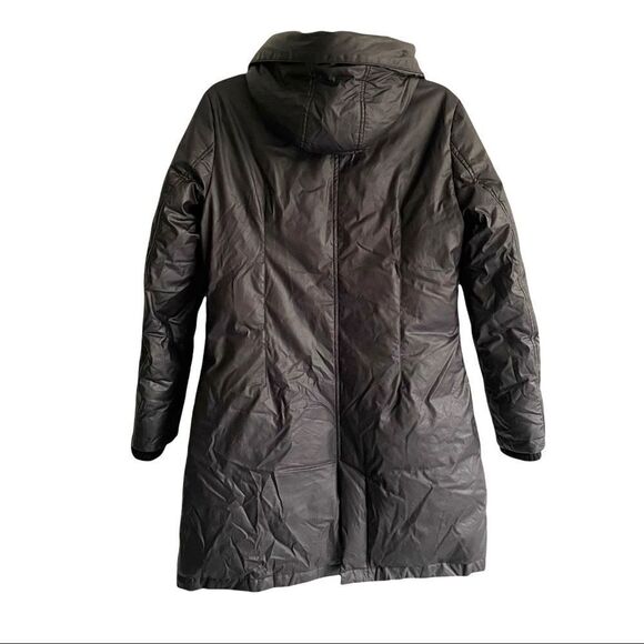 VINCE CAMUTO Winter Down  Puffer Coat Parka Hood Black S - Picture 5 of 8